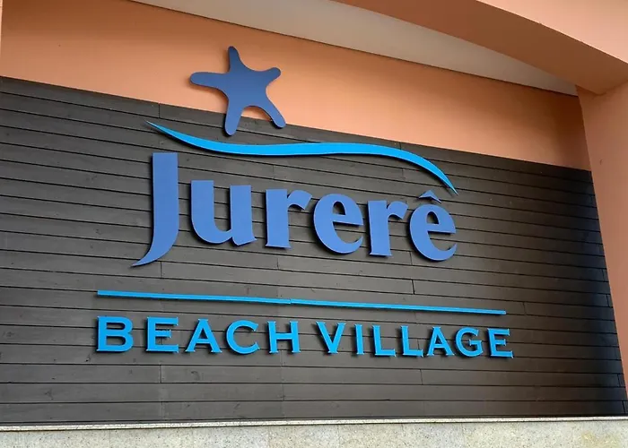 Jurere Beach Village - Flat Na Praia